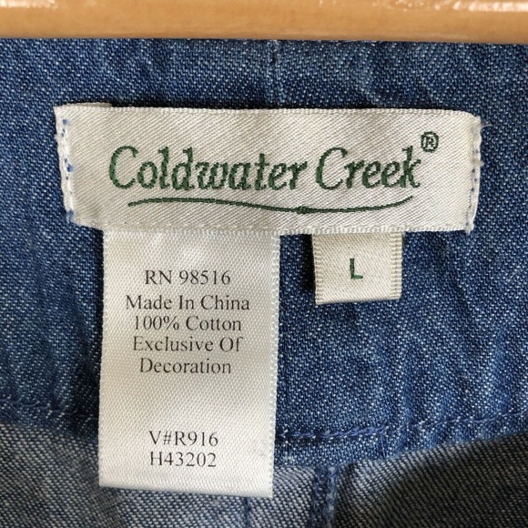 Coldwater Creek Blue Midi Dress - Picture 3 of 8